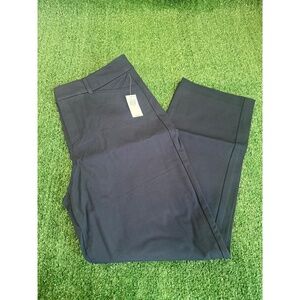 NWT Old Navy High Rise Pixie Straight Secret Smooth Pockets Womens Pants Size 12